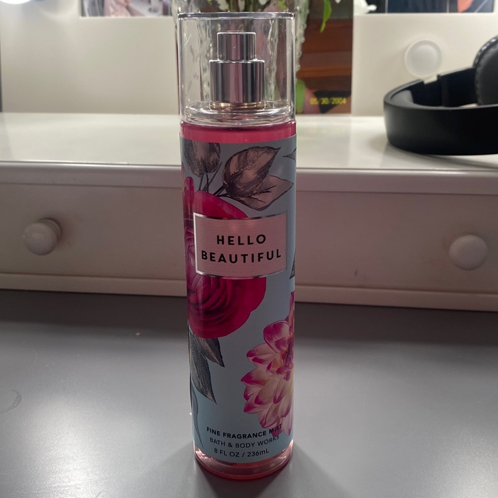 Hello beautiful fragrance mist B&BW